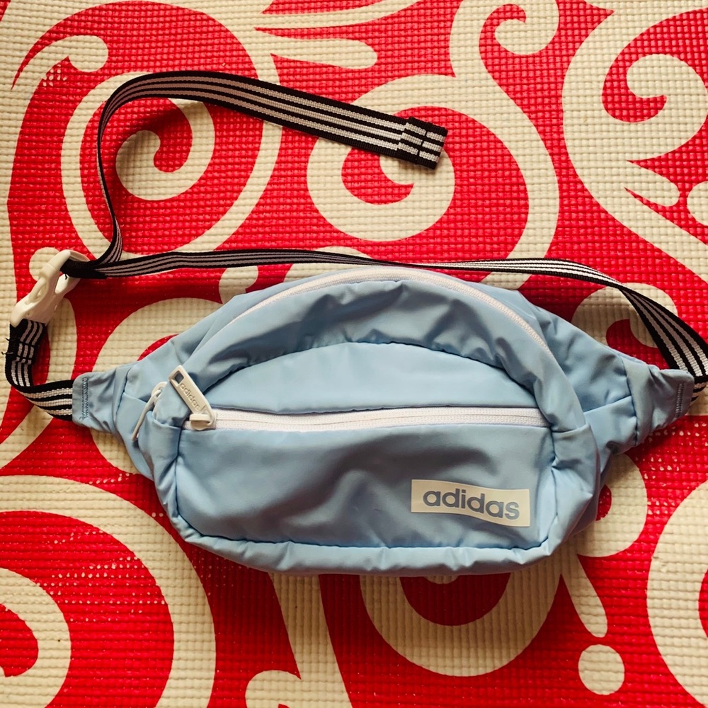 Baby Blue Adidas Fanny Pack